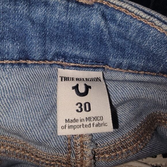 True Religion Jennie Curvy Skinny Denim Jeans Size 30 - Picture 8 of 8